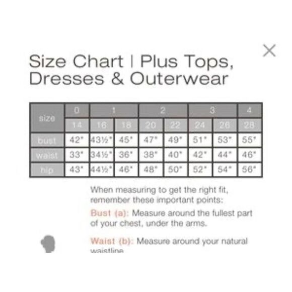 Maurices 24/7 long sleeve dress blue white striped plus size 2 = 20/22 - Picture 6 of 6